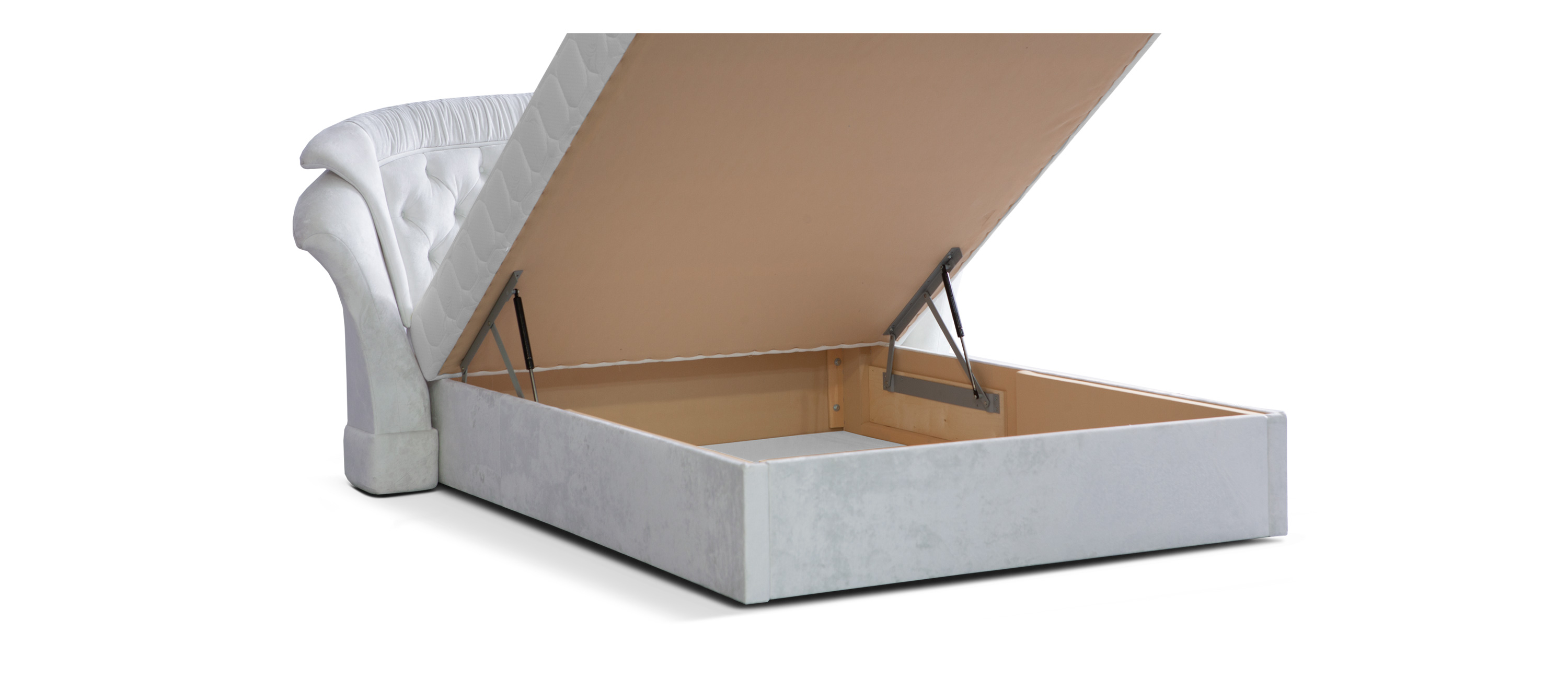 bed-built-in-mattress-kleopatra-160-plush-white-onyx-microvelour_3