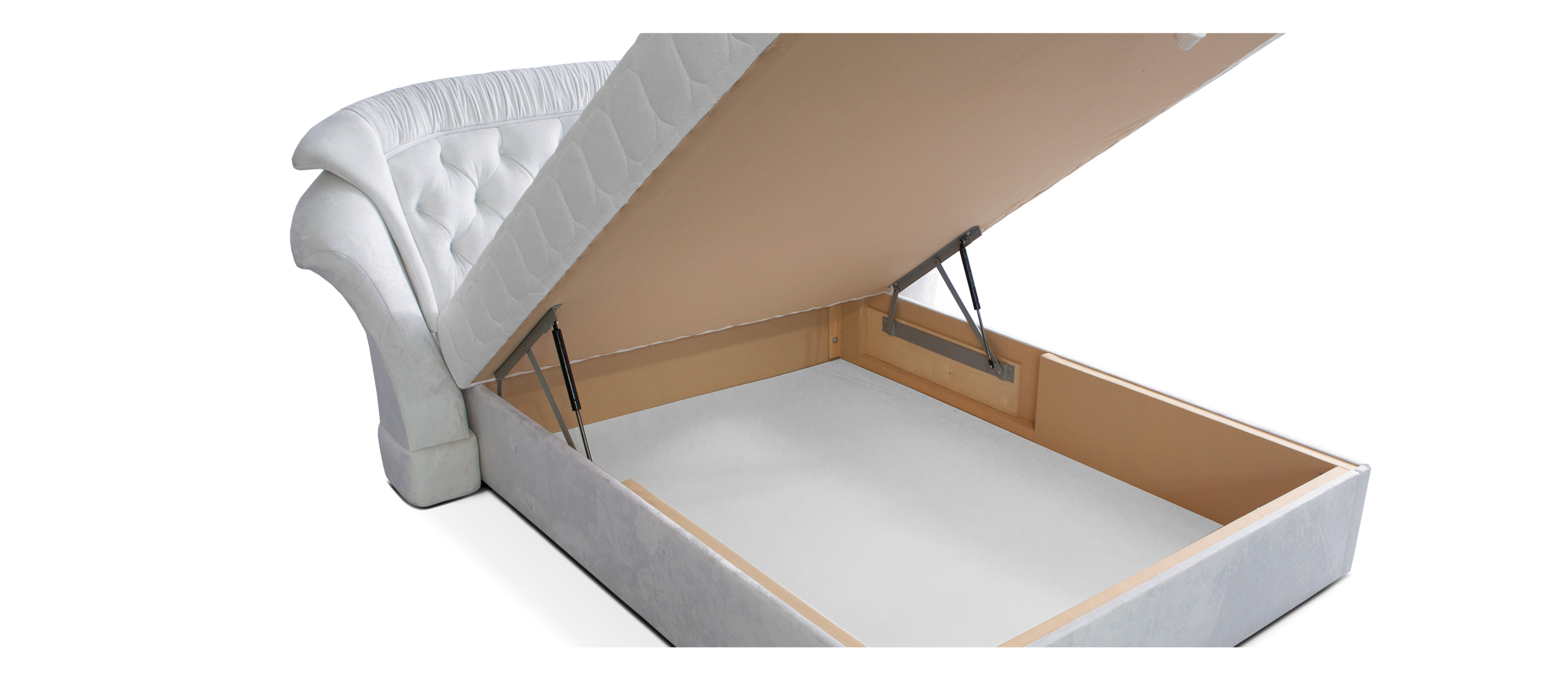 bed-built-in-mattress-kleopatra-160-plush-white-onyx-microvelour_4